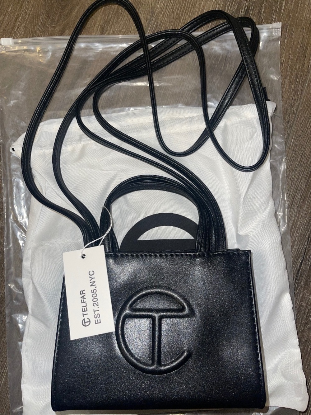 Black Small Telfar Bag
